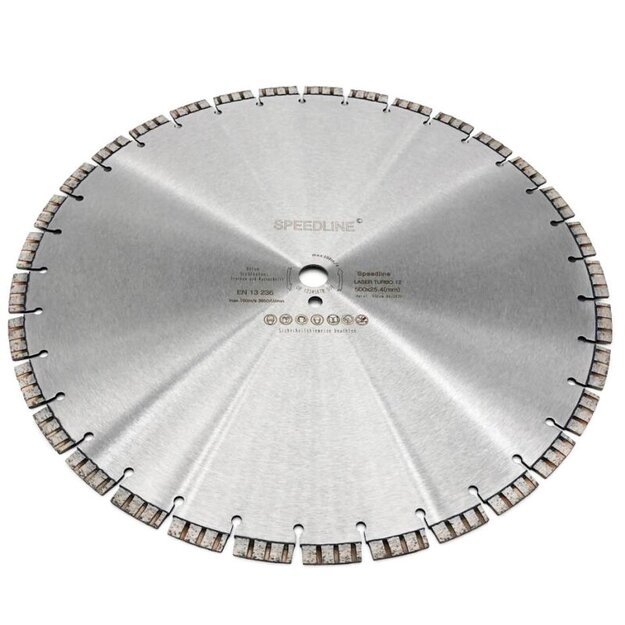 Deimantinis pjovimo diskas 500 mm, Speedline Professional,
