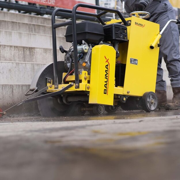 Baumax asfalto, betono pjaustyklė BS50E-E-Start
